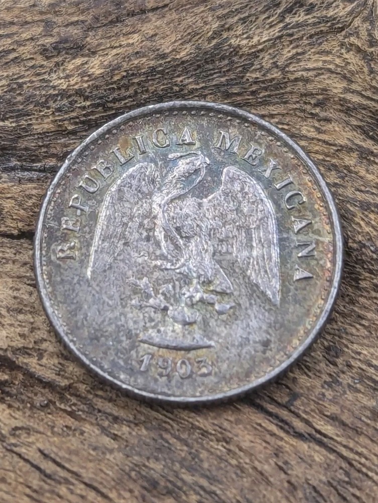 MEXICO ~ 1903 Cn V ~ CULIACAN~ SILVER 5 CENTAVOS ~ UNCIRCULATED!