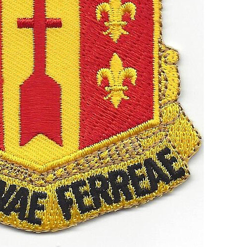 121st Field Artillery Regiment Patch