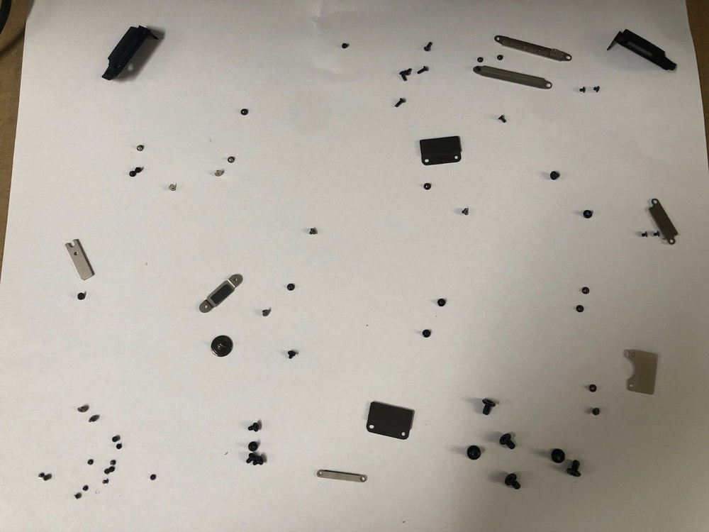 MacBook Pro A1706 Motherboard & Bottom case Screws Set