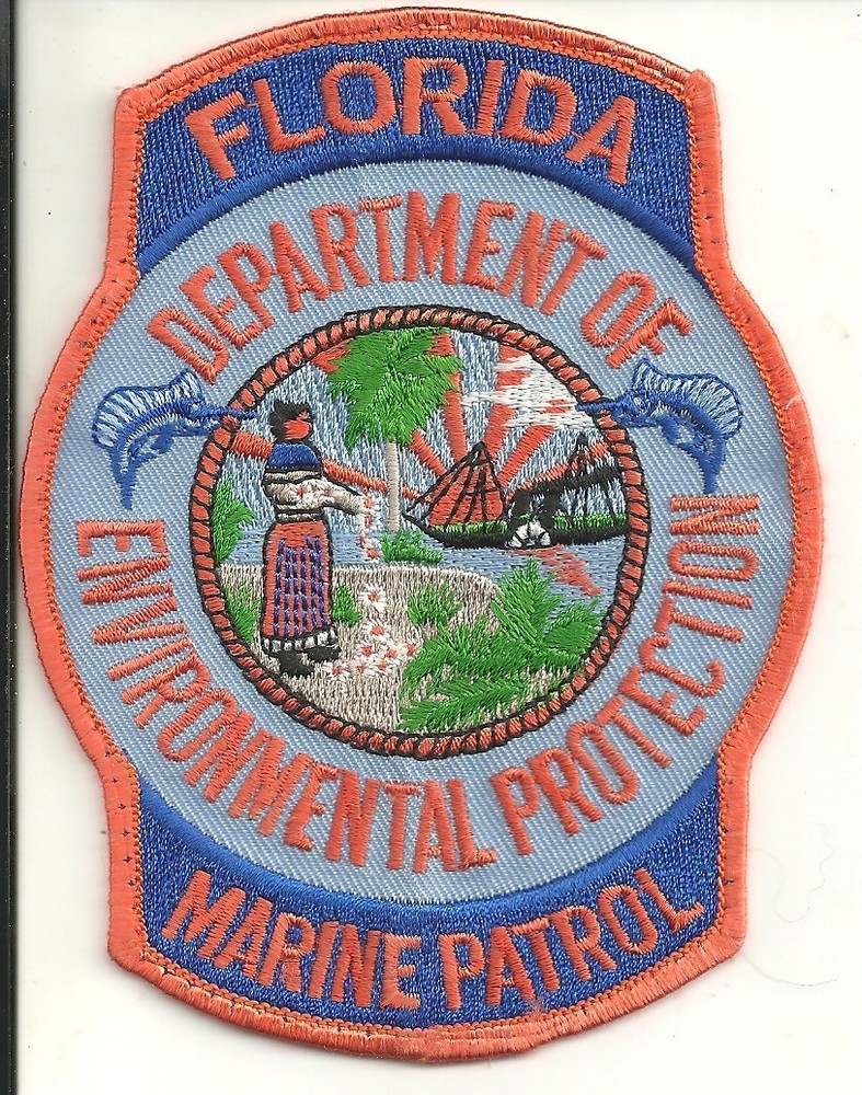 7 DIFFERENT FLORIDA POLICE PATCHS.