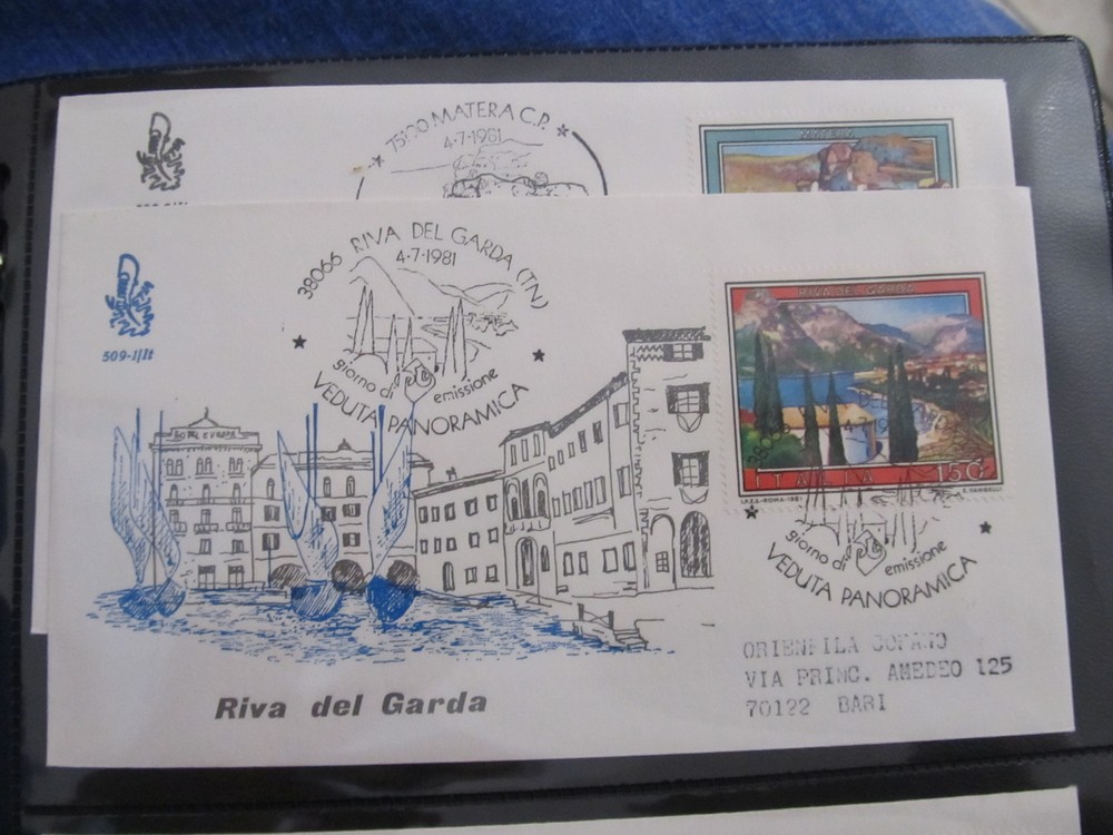 Italy 1981 FDC LR120F9