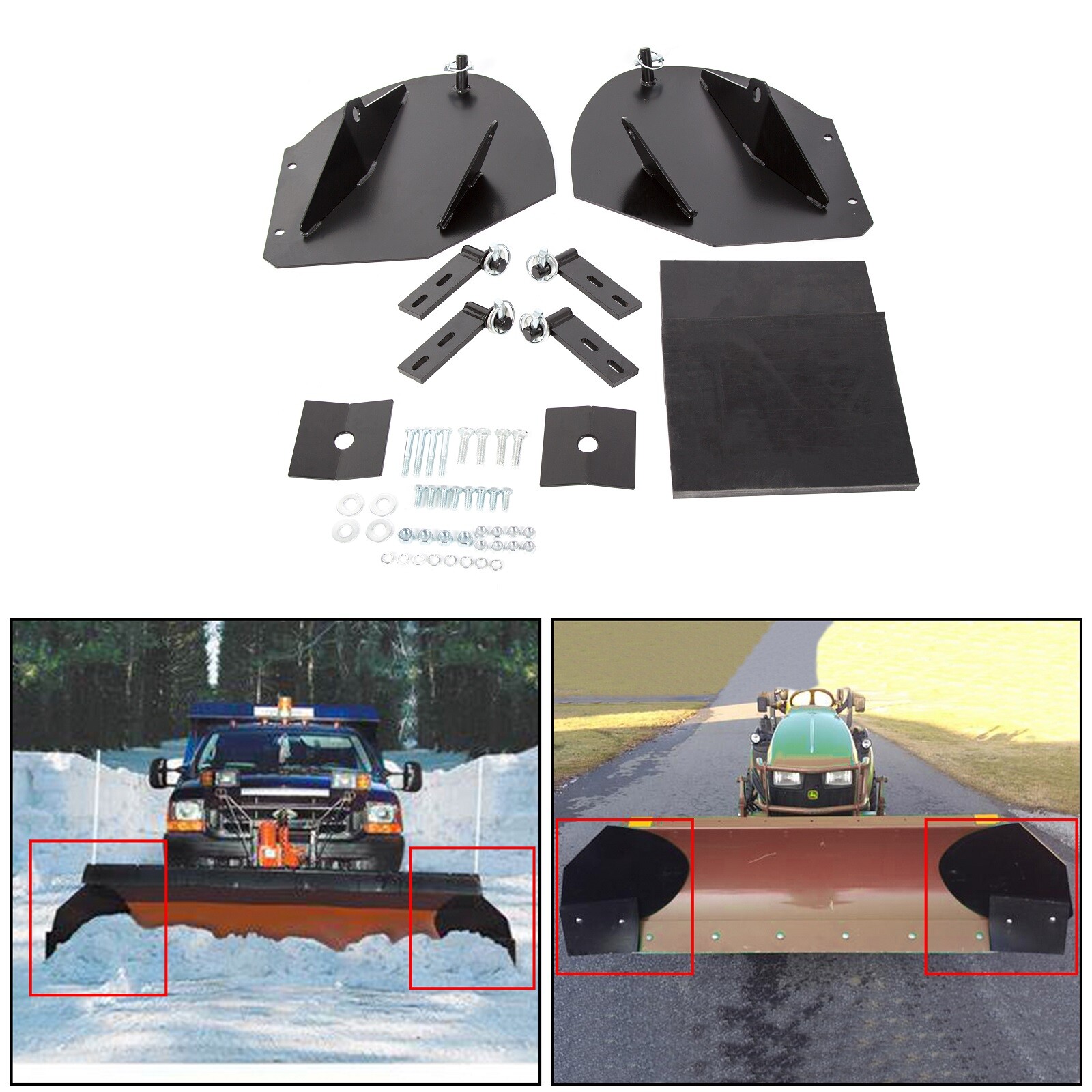 Snow Plow Blade Wing Extensions Extenders For PW22 Pro Wings Wing Meyer Western