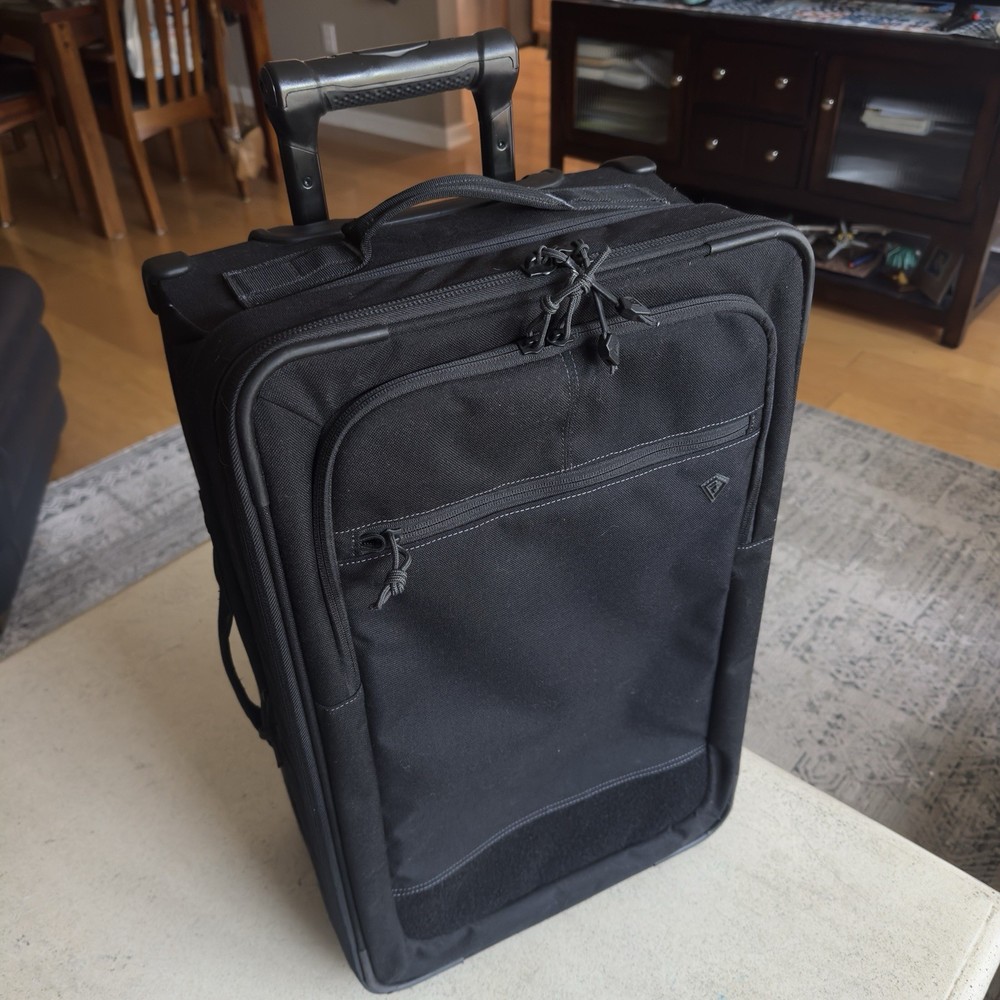 First Tactical Rolling Luggage Expandable Duffle Bag