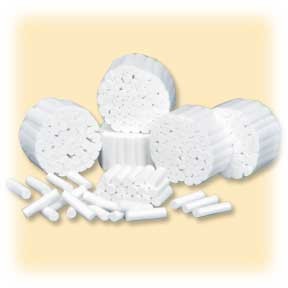 Medicom Distech Plain Wrapped Cotton Rolls 1-1/2' x 3/8', #2 Medium, 2000/Box