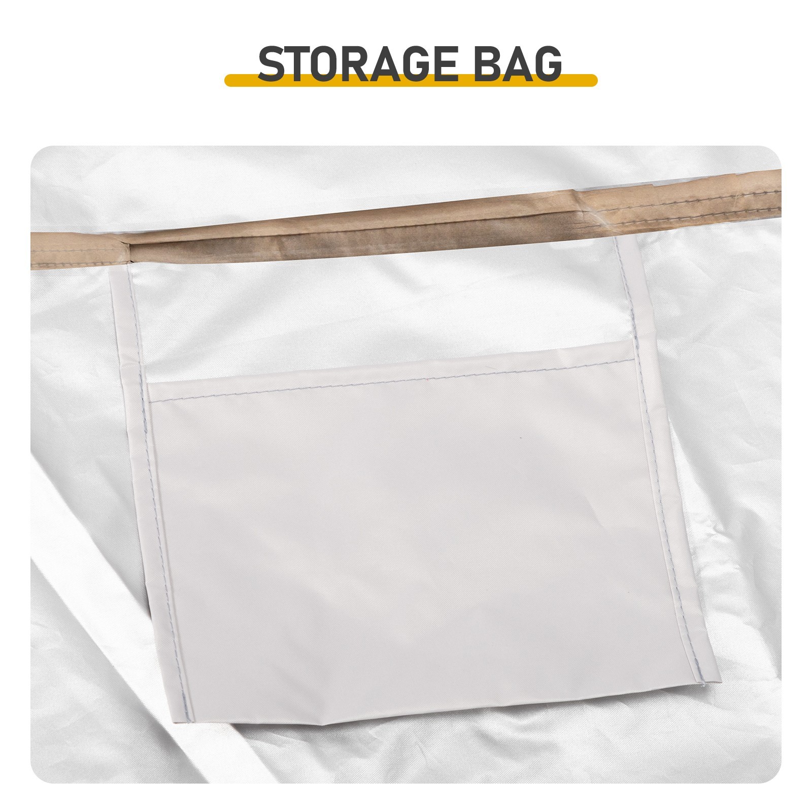 Storage Tent Shed Outdoor Waterproof Bicycle Covers Shelter for Bikes Lawn Mower