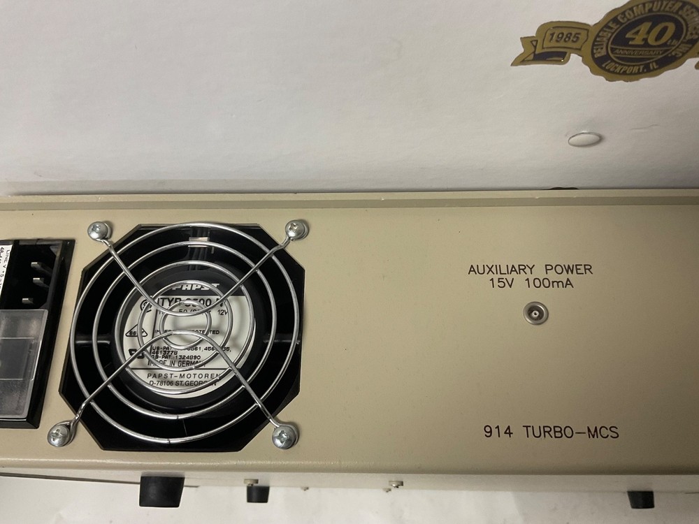 EG&G ORTEC Turbo-MCS model 914 TURBO-MCS Multichannel Analyzer Inputs Outputs