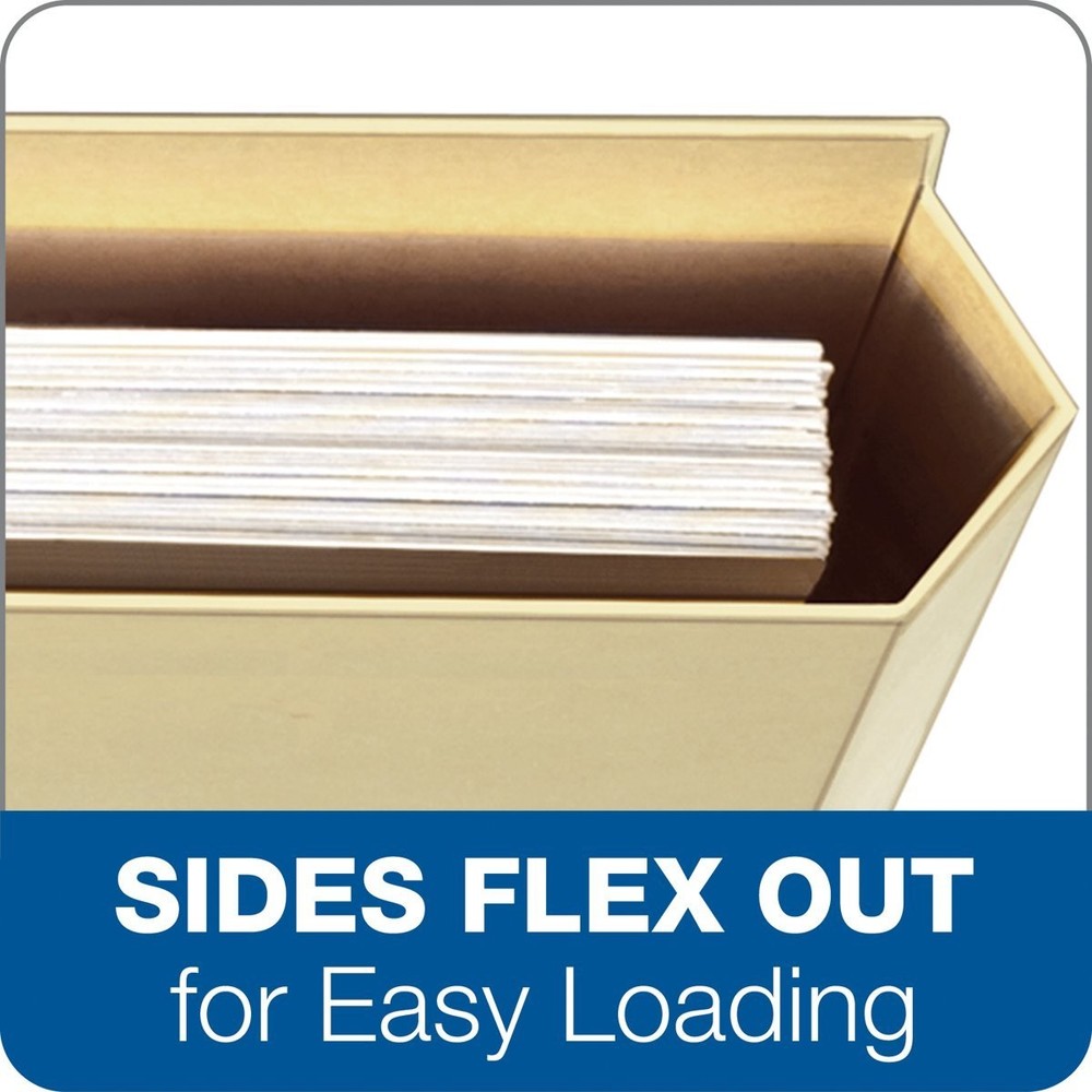 Pendaflex Manila Expanding File Folder Pocket - 0.75" Letter,