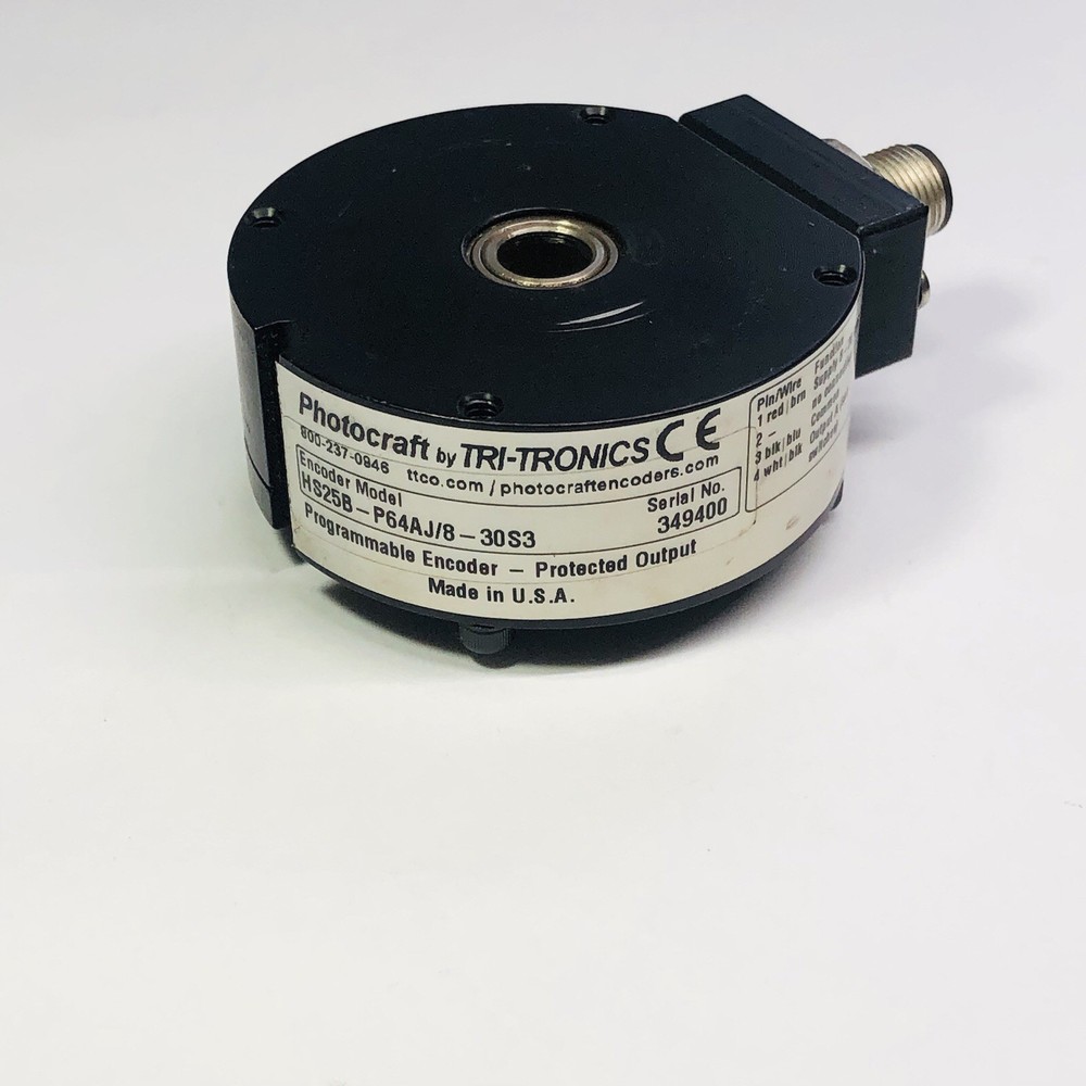 PHOTOCRAFT BY TRITRONICS PROGRAMMABLE ENCODER HS25B-P64AJ/8-30S3