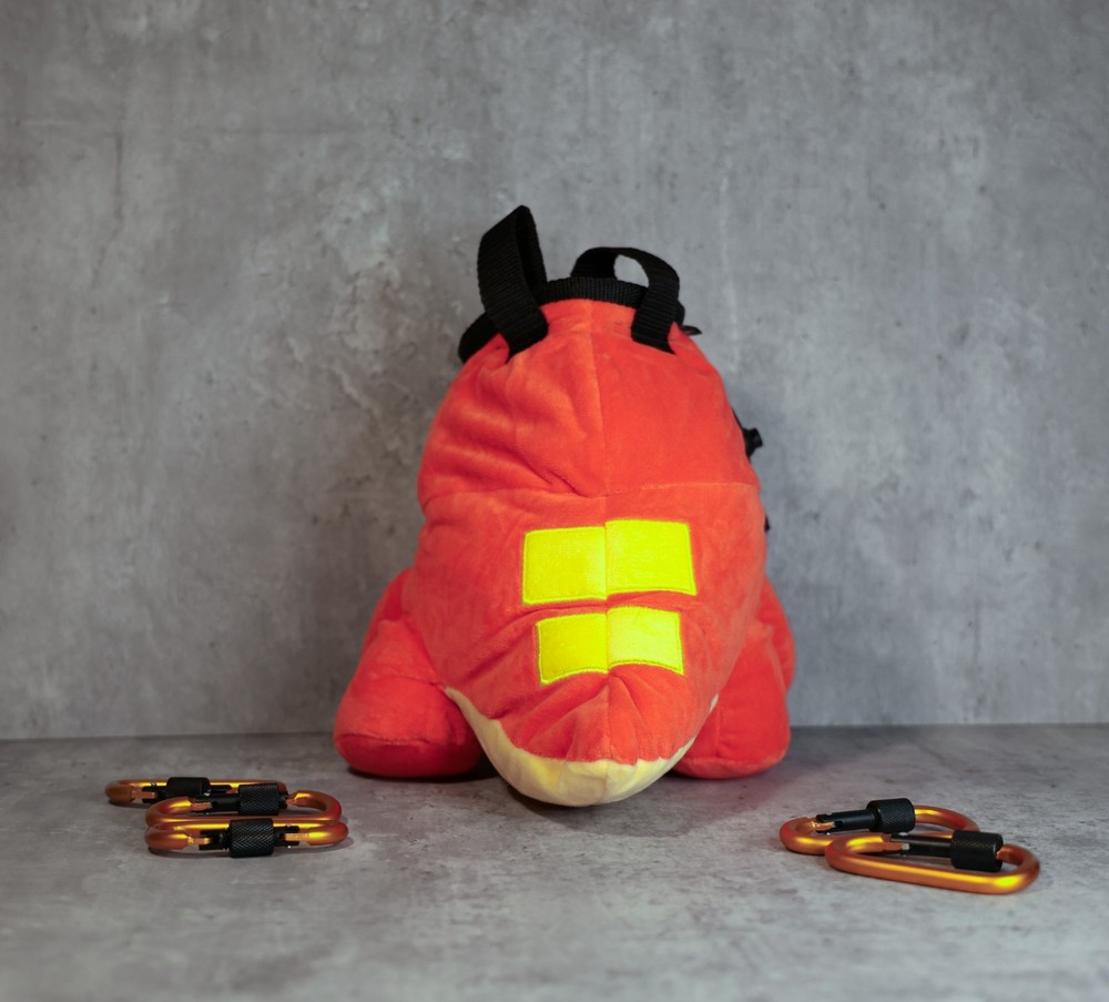 Fuecoco Pokémon Chalk Bag | Fire-Type Plush Climbing Accessory