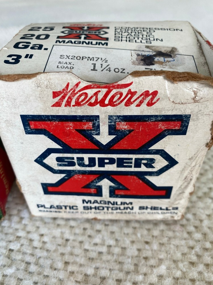 Remington and Weston Shotgun Shell Boxes