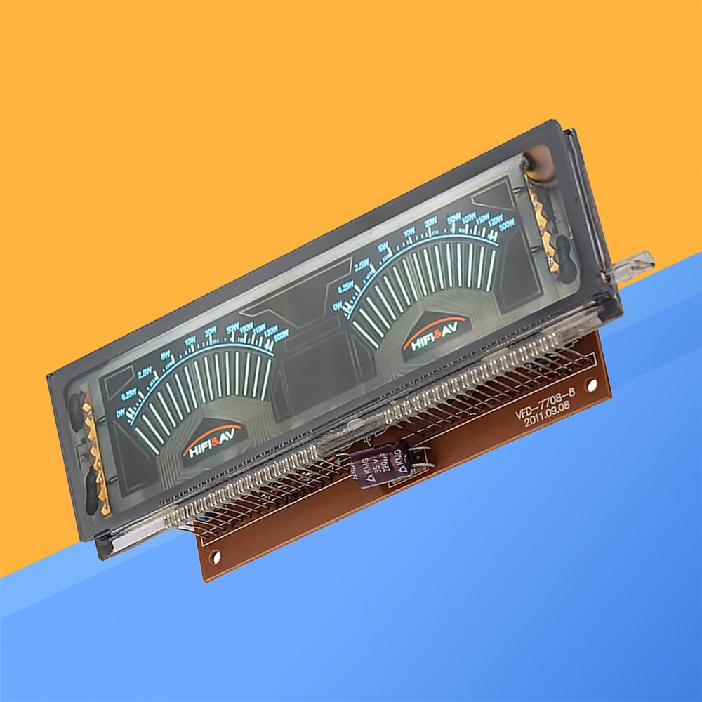 VFD Display Vacuum Fluorescent Display VU Level Meter Indicator Music Spectrum