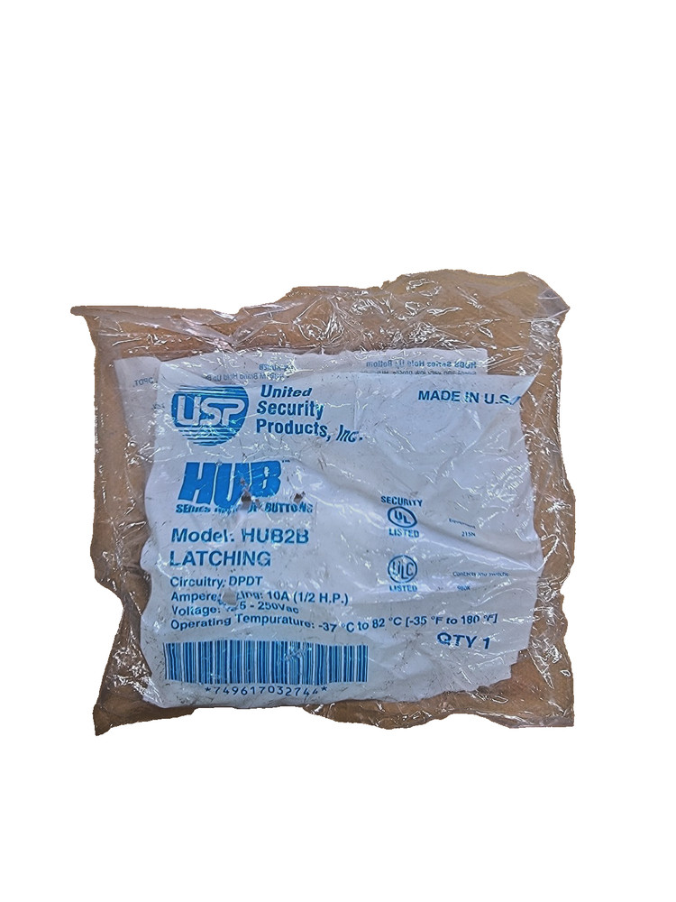 USP HUB2B SPDT Latching Hold-Up Switch