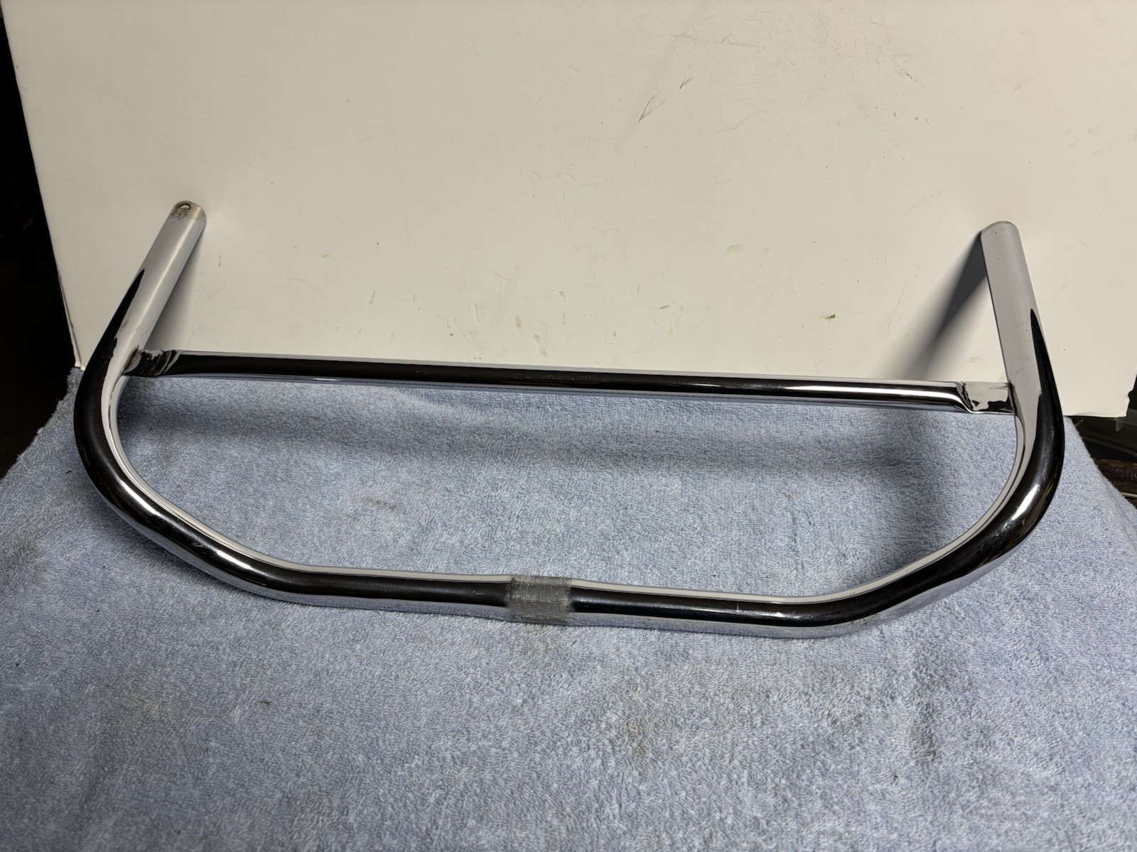 Prewar Torrington Autocycle / Motorbike bicycle cross brace re-plated handlebars