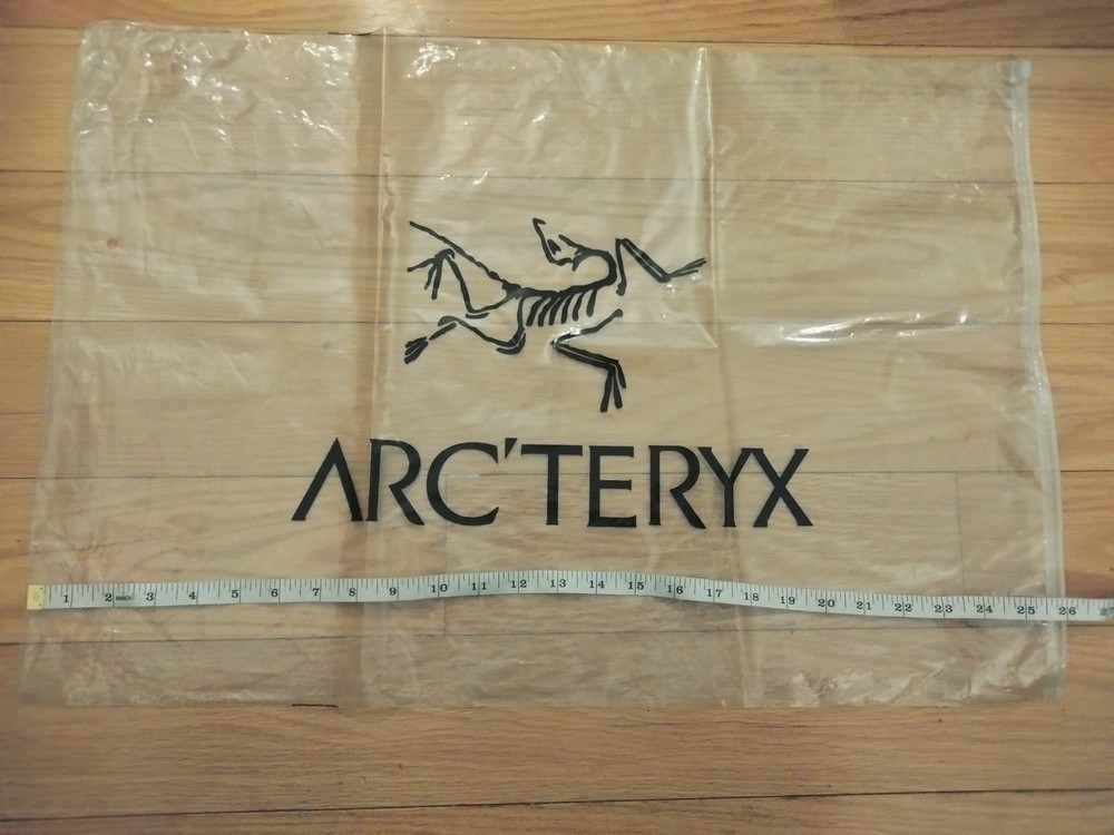 Arc’teryx Plastic Zip Lock Consumer Bag