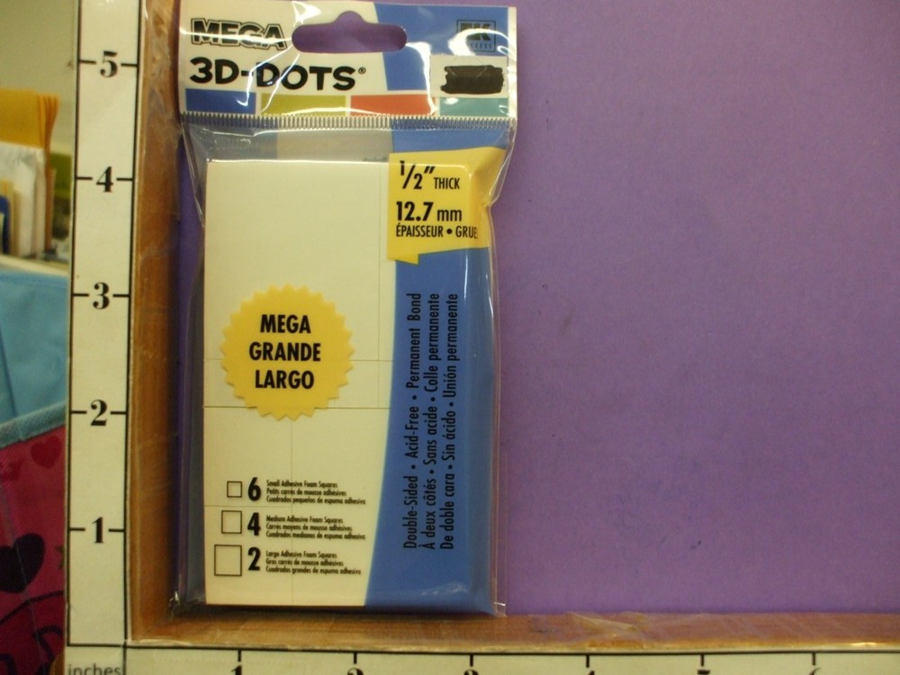 EK Success 3D Mega Dots Adhesive 28F