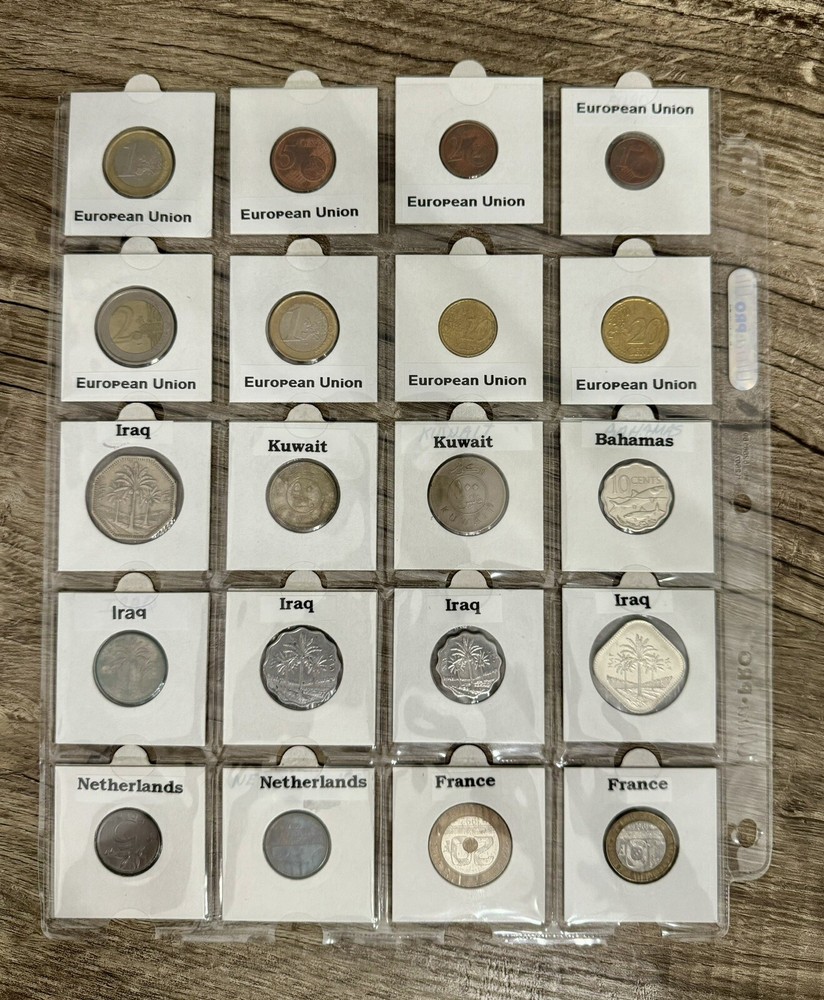 Assorted World Countries RARE Currency Coins