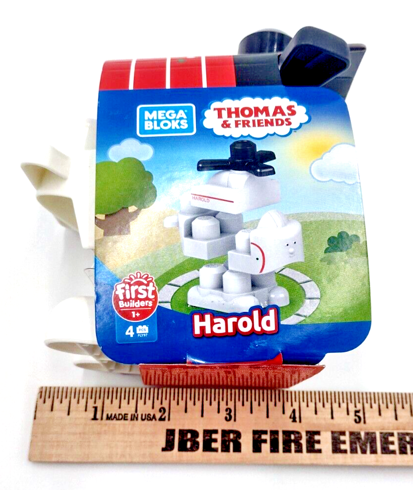 Thomas Train & Friends Harold Helicopter Mega Bloks First Builder Building Block