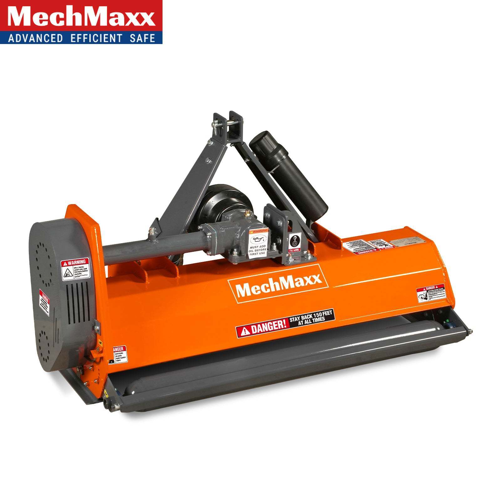 MechMaxx 3 Point PTO 48'' Light-duty Flail Mower For 15-35hp Tractor, EFS48