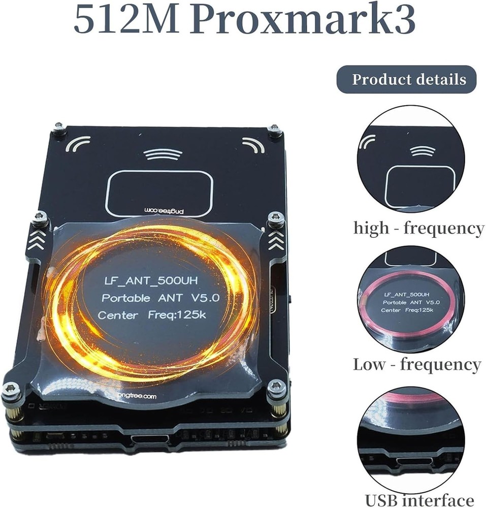 Proxmark3 Easy V5.0 - High-Performance RFID Tool for Professionals, Waterproof