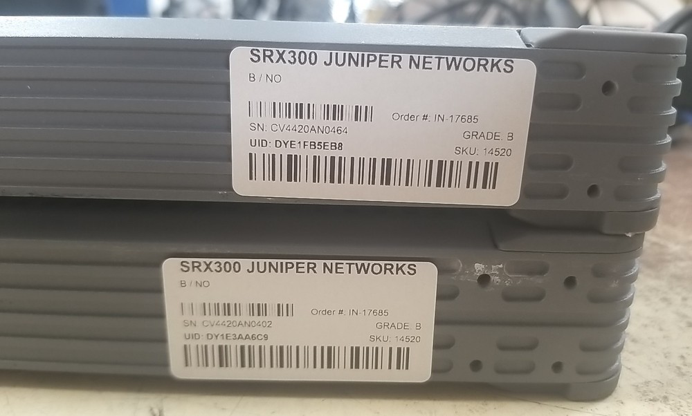 (X2) Juniper Networks SRX300 Services Gateway