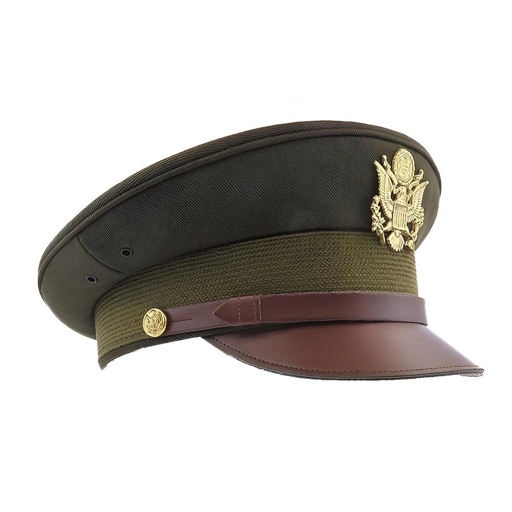 Army Air Corps Officer Visor Cap - WWII
