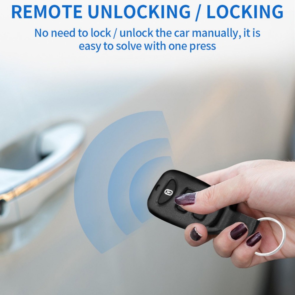 12V Car Remote Central Door Lock Locking Keyless Entry System Kit 60 - 80 M