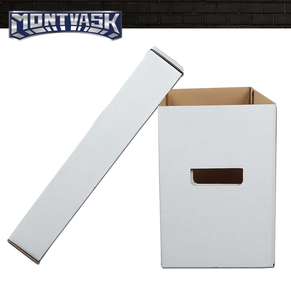 5Pcs Comic Books Storage Boxes Short Holds 150-175 Stackable Durable Archive