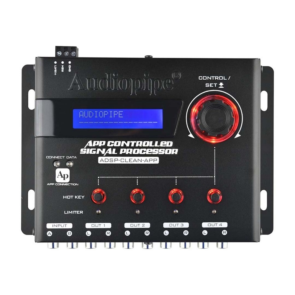 Audiopipe MAP ADSPCLEANAPP Digital Signal Processor with App Control