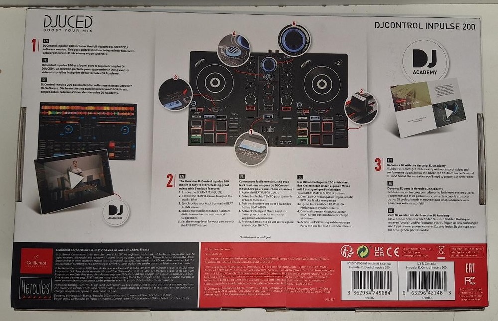 HERCULES DJCONTROL INPULSE 200 (P28018165)
