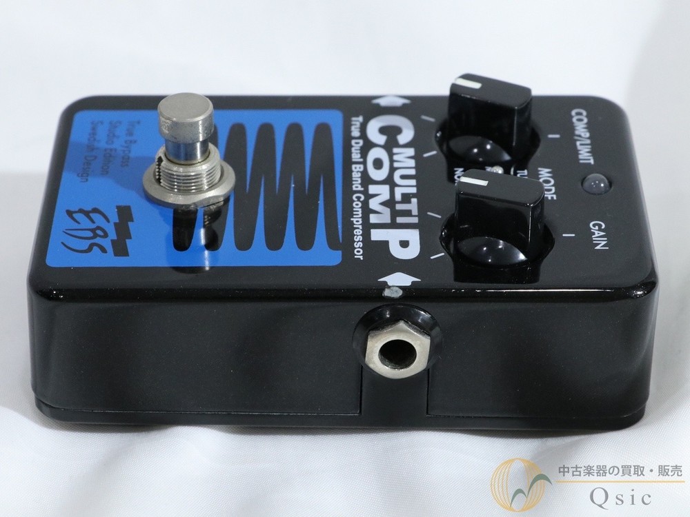 EBS Multicomp Studio Edition Bass Compressor Pedal Used
