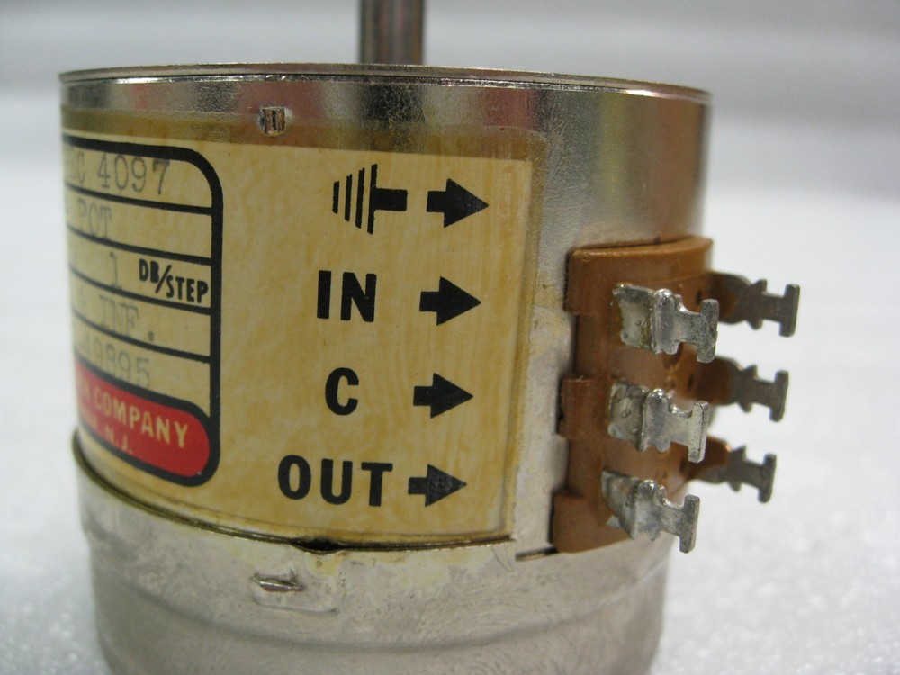 Daven SPEC 4097 50k Ohm 1 dB Per Step 19 dB Attenuator - Quantity (1) - UNTESTED