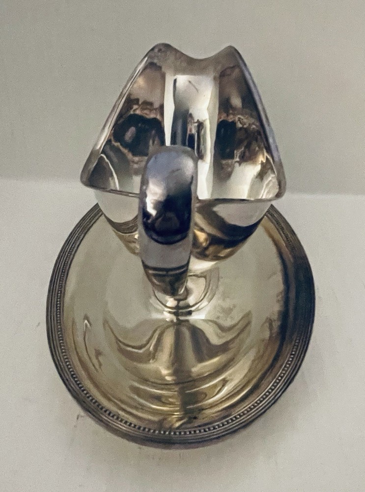 Vintage Madison WM Rogers Gravy Sauce Boat Silver Plate 8.5” Long