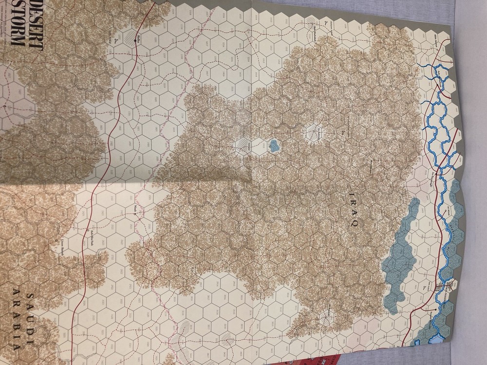 Command Mgz Game Supplement Issue 13 Desert Storm w/Map & Counters - Unpunched