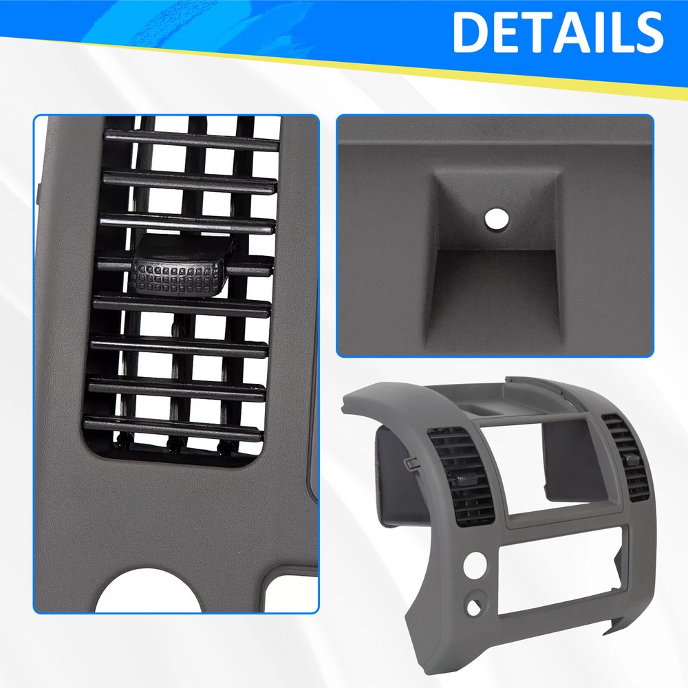 Center Dash Console Instrument Panel Cluster Lid Fit 2005-2020 Nissan Frontier