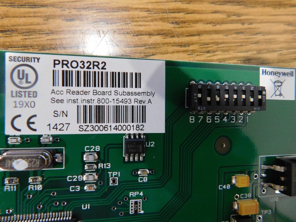 Honeywell Pro32R2. Acc Reader Subassembly. Rev A.