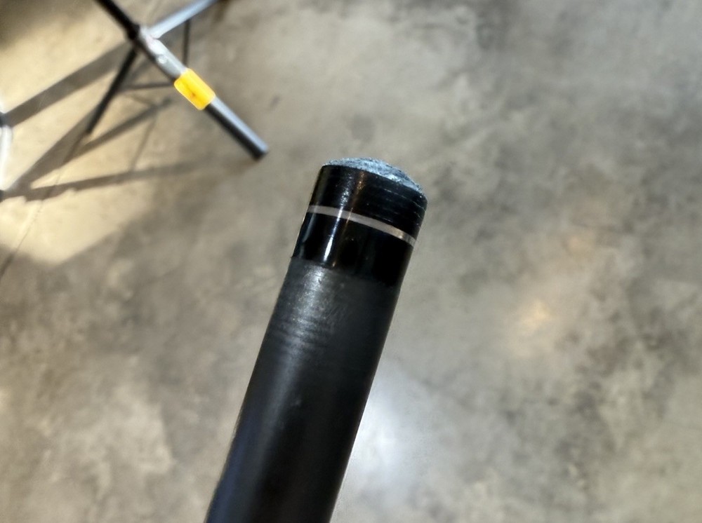 Pool Cue Tip | Endurance™ High Run Black Clear | 14mm, 8 layer