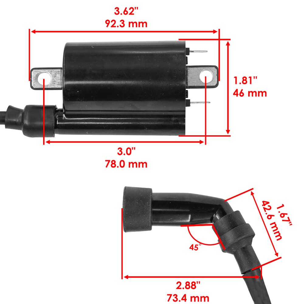 Ignition Coil for Arctic Cat 250 Dvx 2006 2007 2008