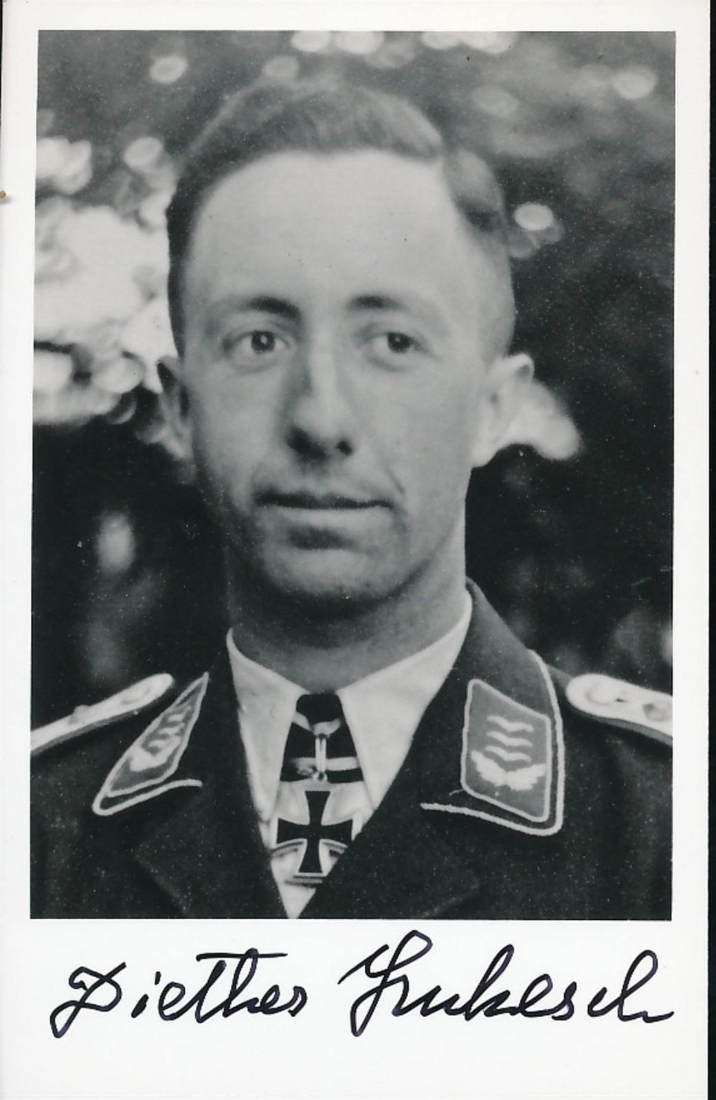 Diether Lukesch. Luftwaffe bomber pilot. Oakleaves winner.