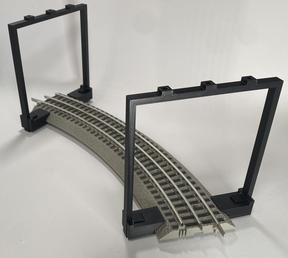 Model trains O scale ceiling hangers