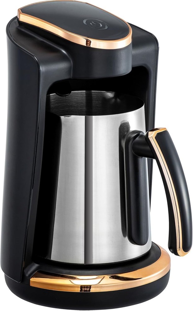 One-Touch Mediterranean Coffee Maker - Automatic Turkish & Greek Machine 250ml