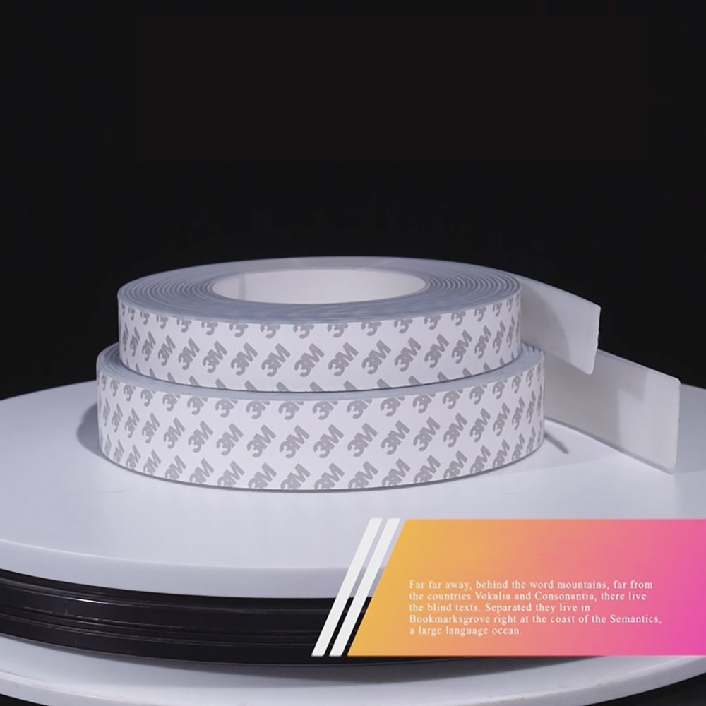 Self-adhesive Silicone Strip - Adhesive Backed - Various Widths & Thickness