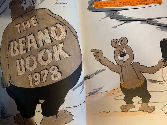 The BEANO BOOK 1978 HARDACK