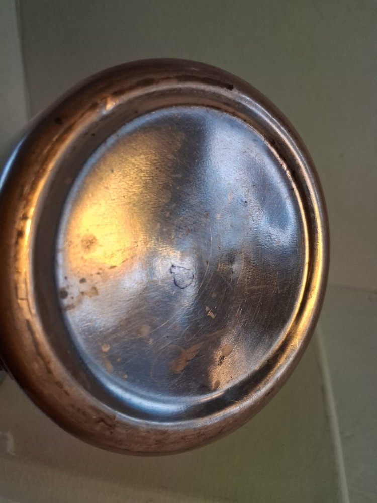 Copper Water Pitcher/Floral Vase; Pretty! EUC!