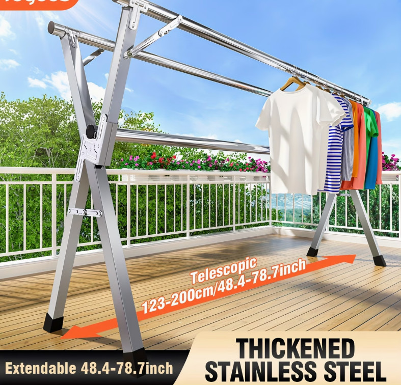 Drying Rack Clothing Collapsible, Foldable Laundry Drying Rack