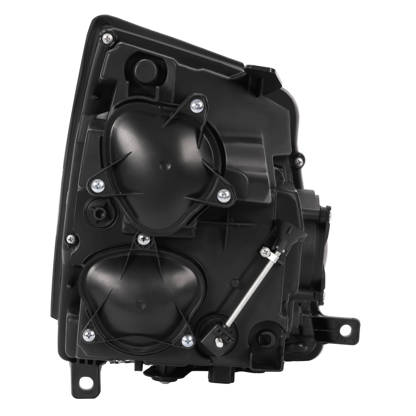 HECASA Halogen Pair Headlight For Cadillac CTS 08-15 Left and Right With Bulbs