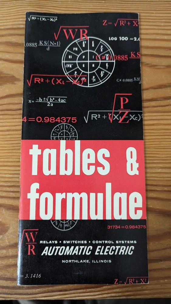 5x 1960s Automatic Electric Co guide booklets