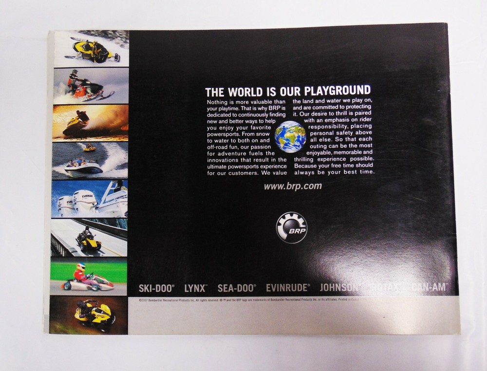 2008 Ski Doo Sales Catalog