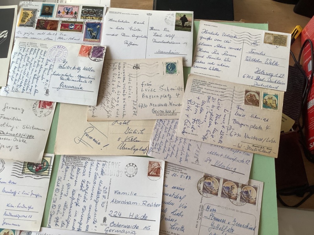 Italy collection postal postcards 20 items Ref A2038