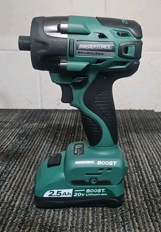 MasterForce Boost 20-Volt Brushless Cordless 4-Tool Combo Kit
