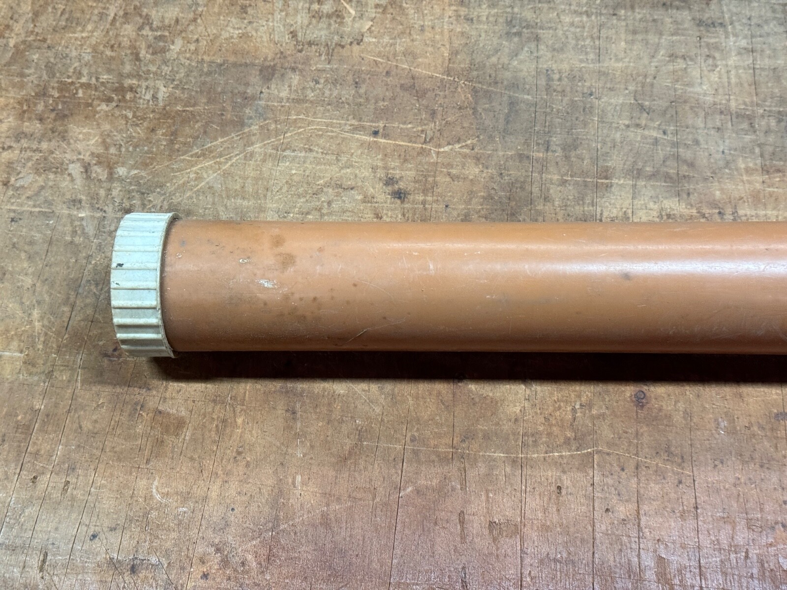 Vintage Flambeau Telescoping Hard Plastic Rod Case Travel Protection Caddy